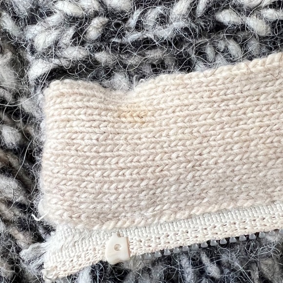 MaxMara Weekend Chunky Alpaca Cashmere Zip Cardigan | M - Picture 9 of 11